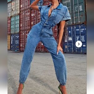 Never Used Chic Denim Women's Jumpsuit